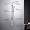 Kibi Circular Pressure Balanced 2-Function Shower Column with Rough In Valve - Chrome KSC403CH - alternate 9